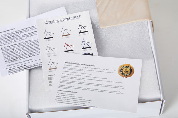 The Swinging Sticks<sup>®</sup> - Original Edition - Matt Black Red - Limited