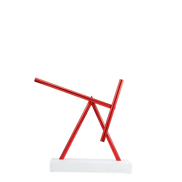 The Swinging Sticks<sup>®</sup> - Desktop Toy - White/Red