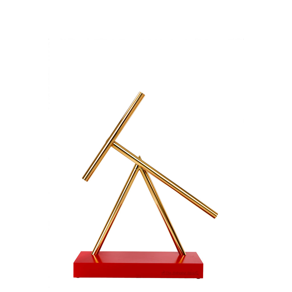 The Swinging Sticks® - Desktop Toy - Red Gold
