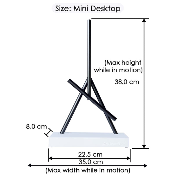 The Swinging Sticks<sup>®</sup> - Desktop Toy - White/Black