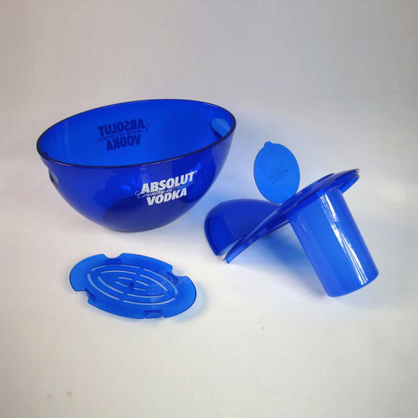 Ice Bucket for Absolut Vodka - Transparent Blue - GeelongShop Perpetual Motion Kinetic Energy Double Pendulum Sculpture