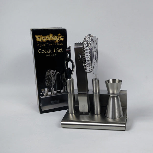 Bar set for Dooley's - Stainless steel - GeelongShop Perpetual Motion Kinetic Energy Double Pendulum Sculpture