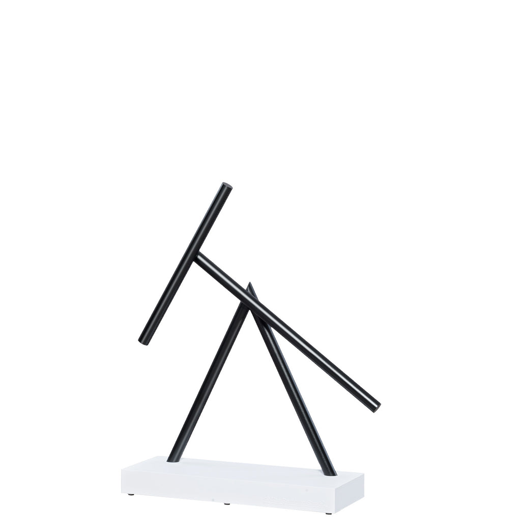 The Swinging Sticks Desktop Toy White Black New Double Pendulum Kinetic Energy Perpetual Motion Sculpture