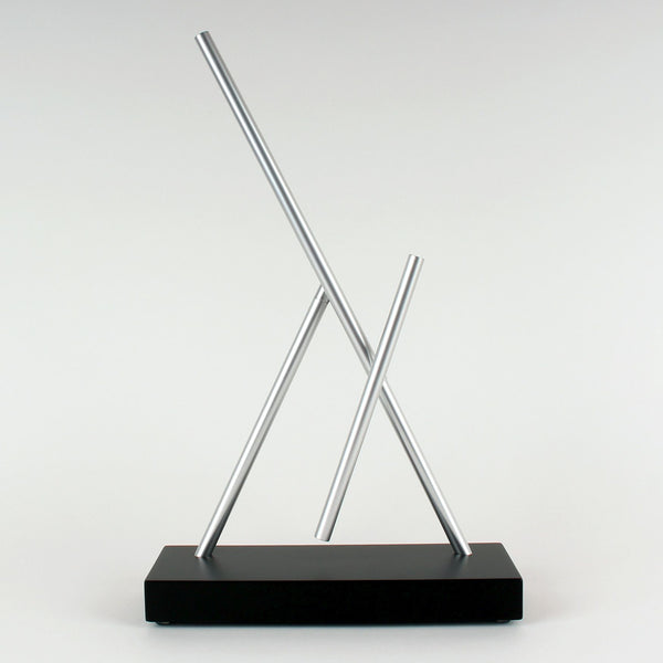 The Swinging Sticks<sup>®</sup> - Original Black - GeelongShop Perpetual Motion Kinetic Energy Double Pendulum Sculpture