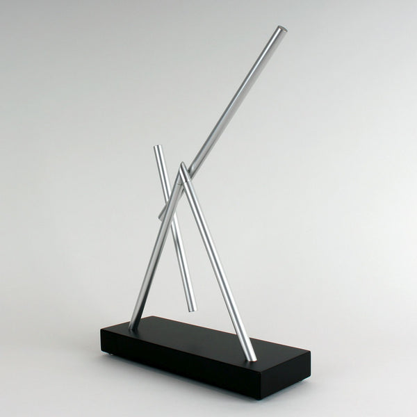 The Swinging Sticks<sup>®</sup> - Original Black - GeelongShop Perpetual Motion Kinetic Energy Double Pendulum Sculpture