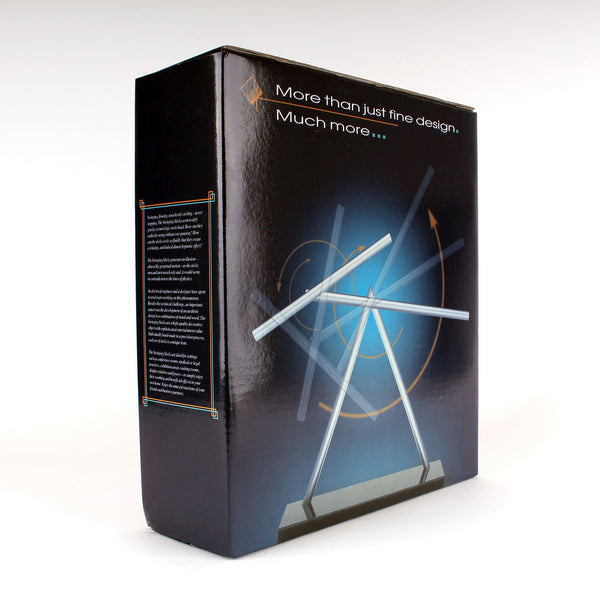 The Swinging Sticks<sup>®</sup> - Original White - GeelongShop Perpetual Motion Kinetic Energy Double Pendulum Sculpture